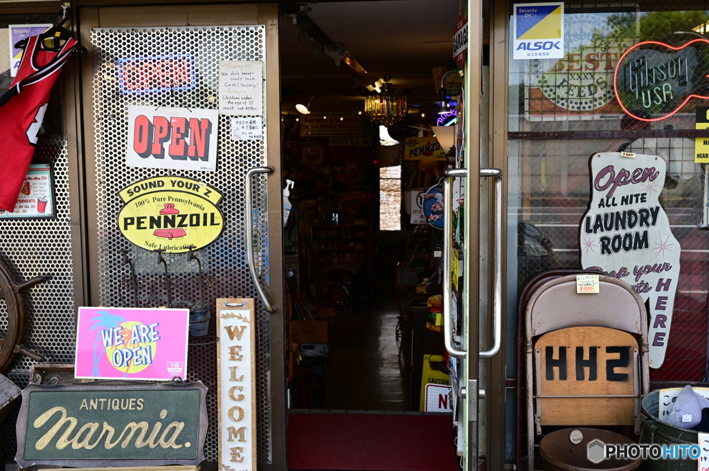 横田基地沿いのアメリカ雑貨店２