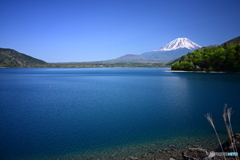 本栖湖から富士山展望
