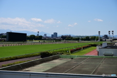 競馬場の休日　富士山眺望３