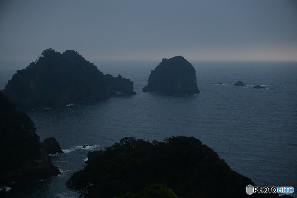 夕刻の堂ヶ島