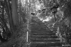 熊野権現神社への参道