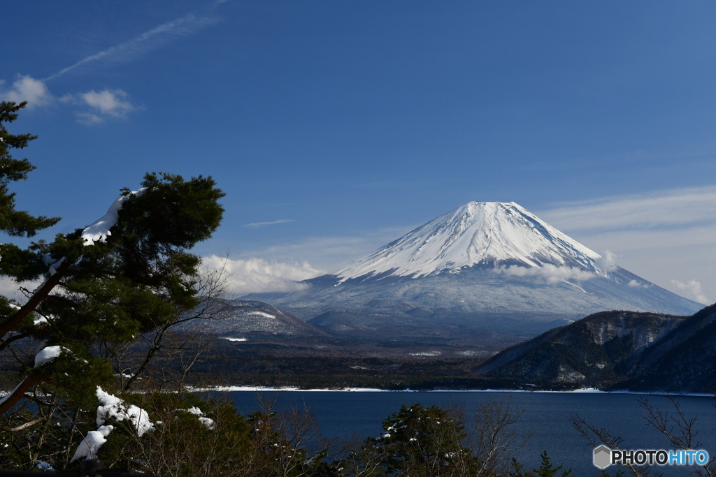 冬の富士山