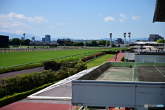 競馬場の休日　富士山眺望１