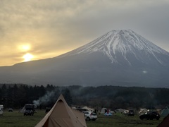 ふもとっぱらの日の出