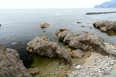 日本海岸線の造形