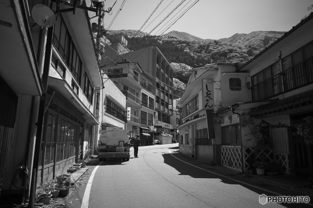 下部温泉郷散策