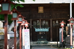 熊川神社遠望