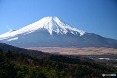二重曲峠からの富士山２