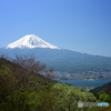 天下茶屋から富士山と河口湖展望
