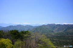 紅葉台からの南アルプス連峰