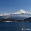 雪化粧の富士山