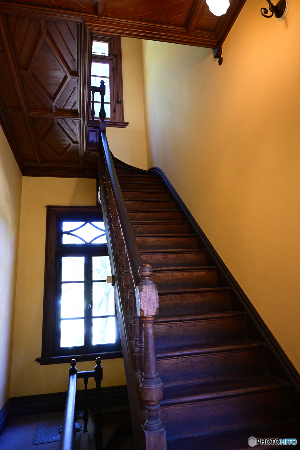 旧岩崎邸洋館の階段