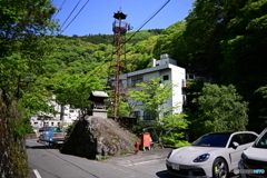 下部温泉の火の見櫓