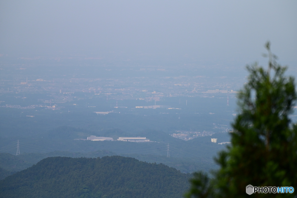 御岳山から遠望