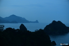 堂ヶ島の海岸線