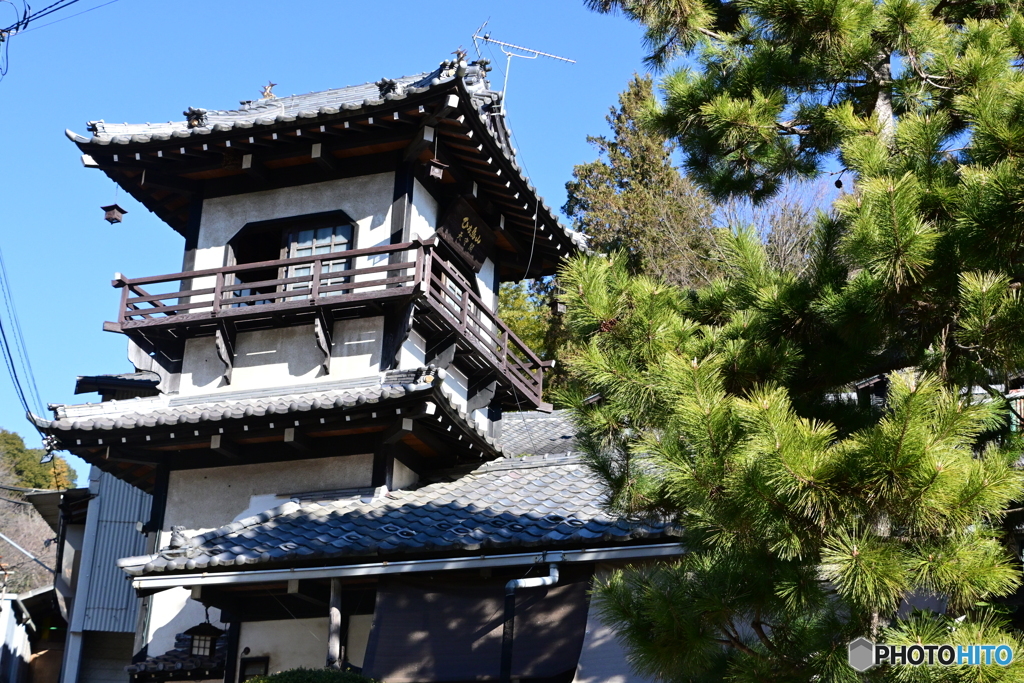 炉端焼き店の一角
