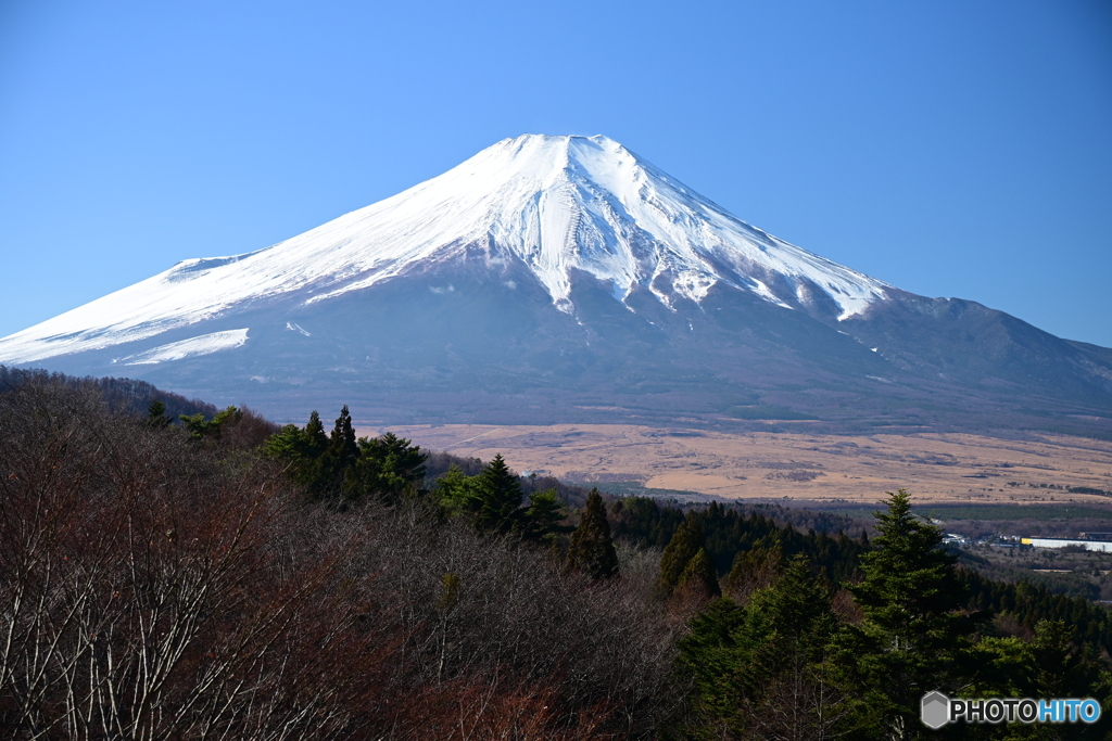 二重曲峠からの富士山