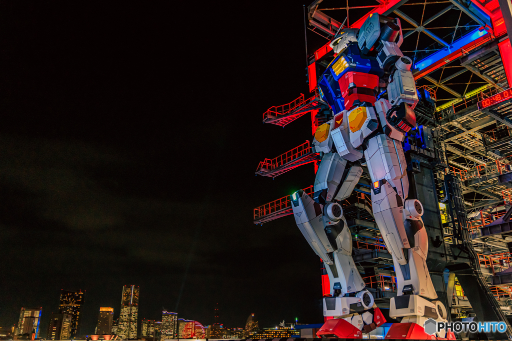 #141 Gundam Factory Night View！！
