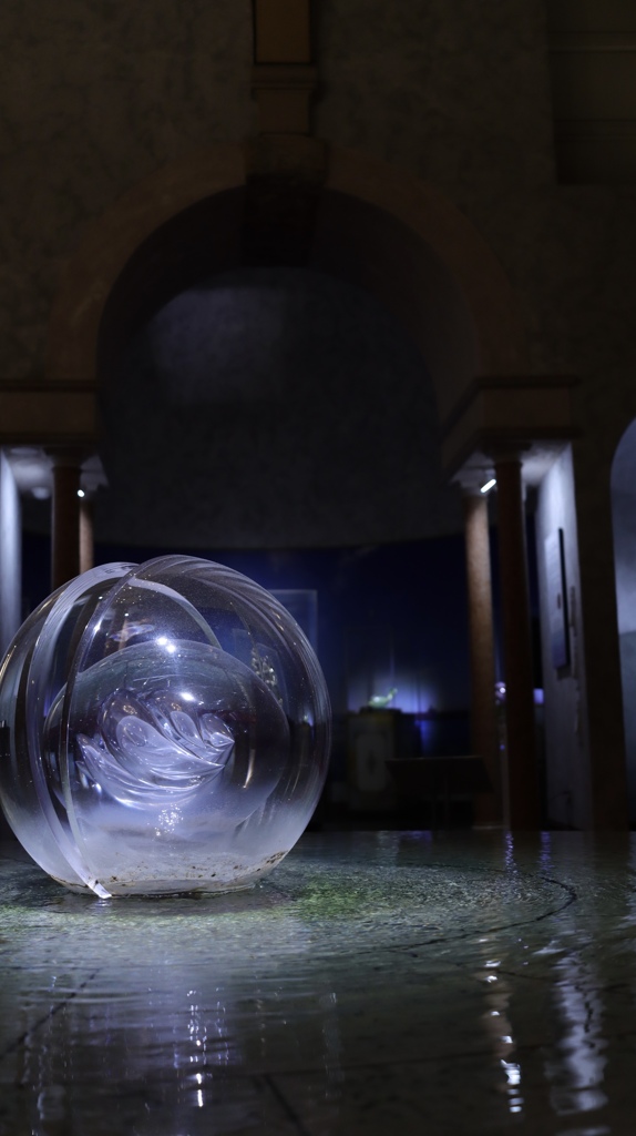 箱根ガラスの森にて