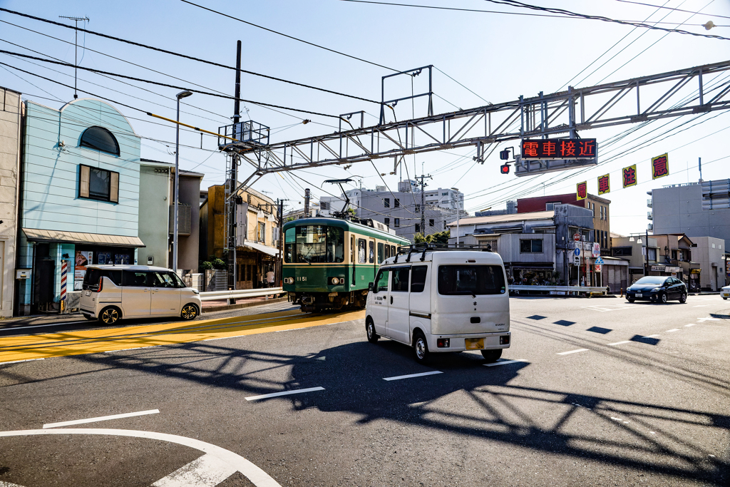 20240614 街を駆ける江ノ電