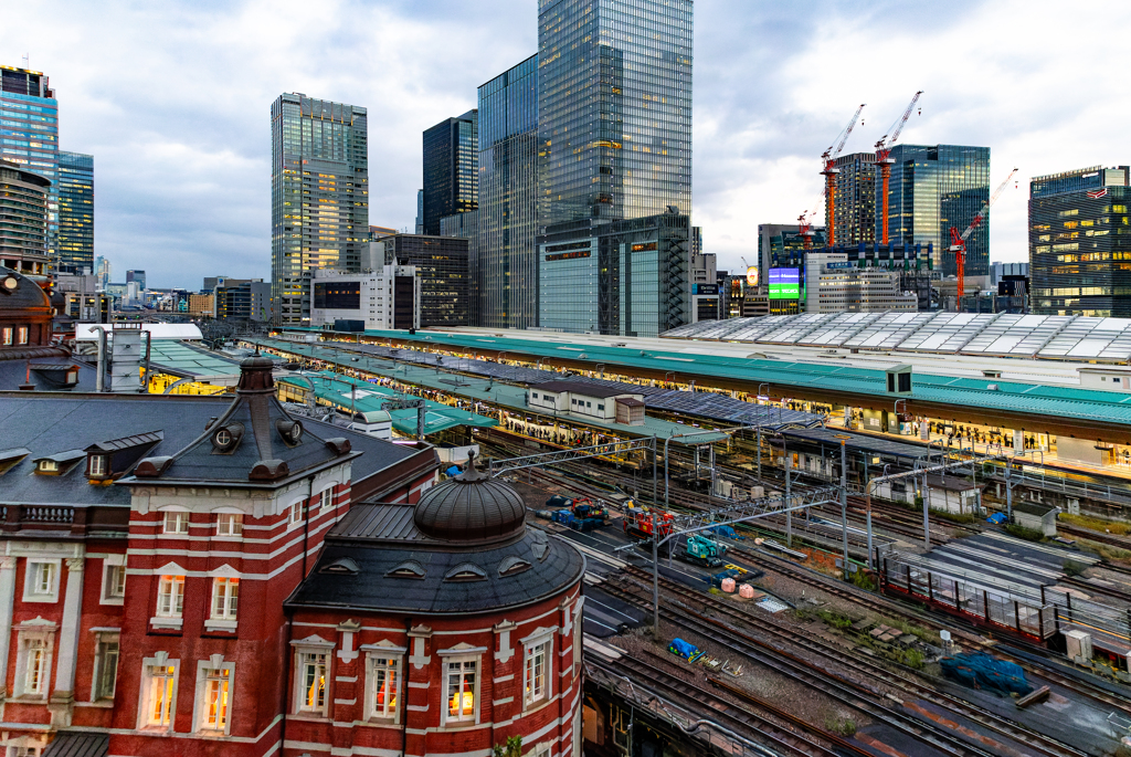 20231117 東京駅～JPタワーから