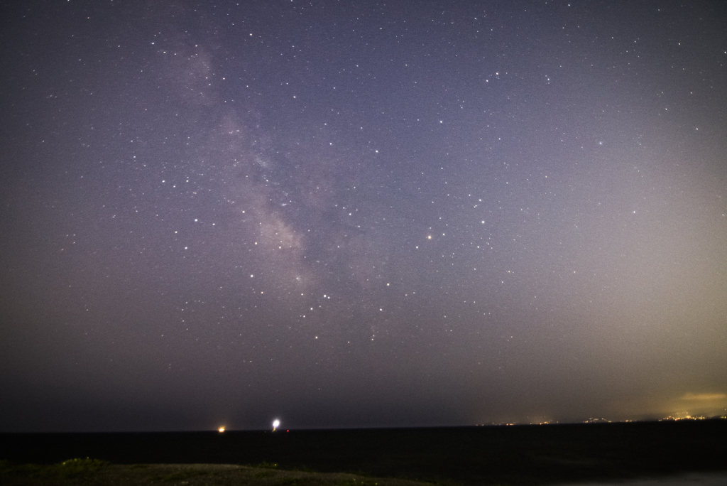 20220722海岸の星空