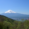 御坂峠から