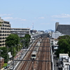 成城学園前駅ビルから