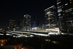 東京駅の夜景