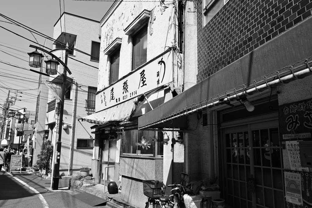 千駄木のお蕎麦屋さん