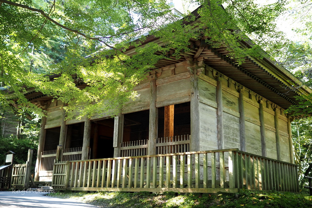 初秋の中尊寺
