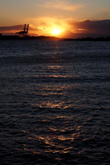 麒麟と夕富士