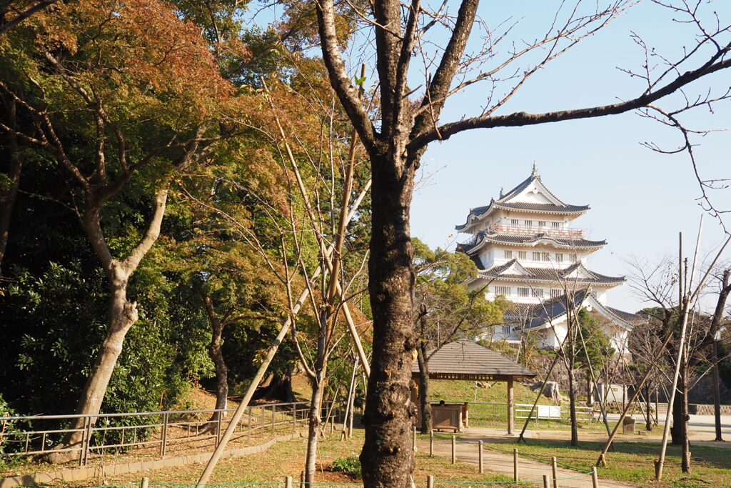 お城のある公園