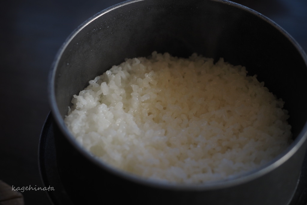 釜焚きご飯