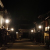 夜の町屋