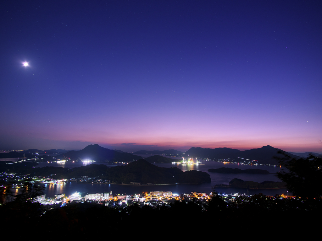 星が降るのを待っている