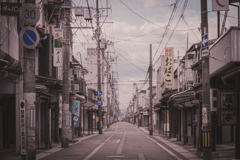 昔ながらの街並み