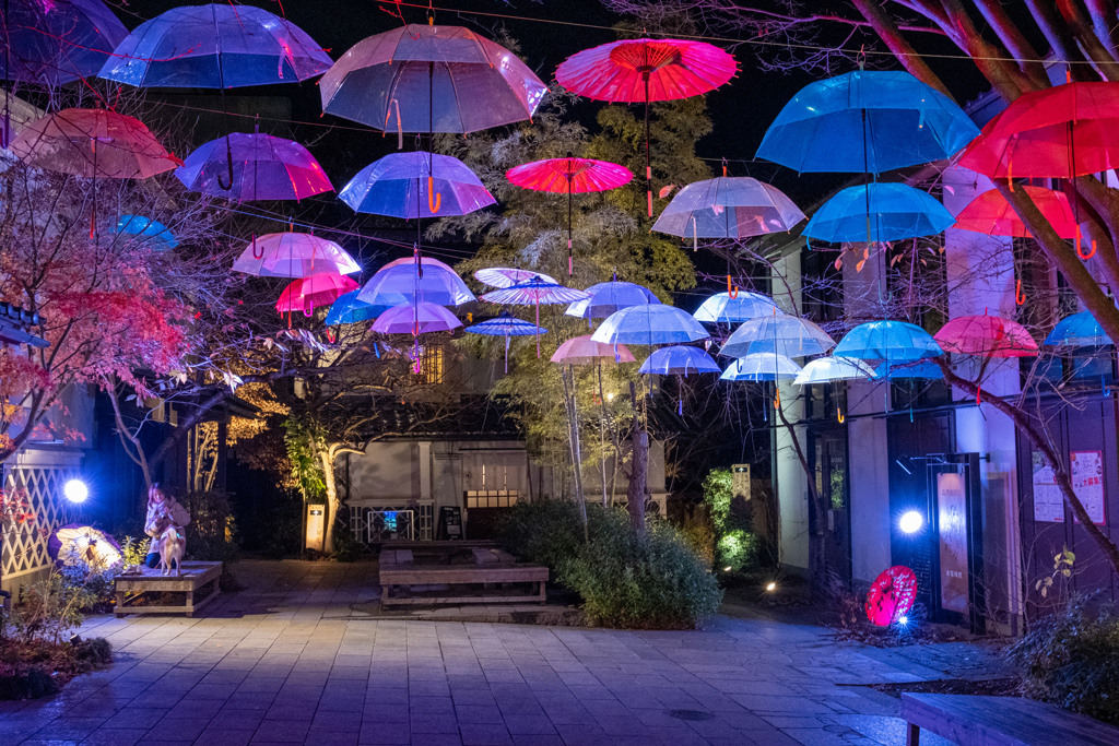 カラフルな夜