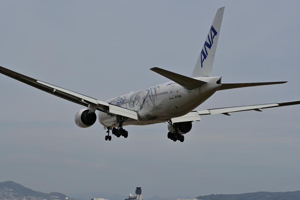 ANA鬼滅の刃飛行機