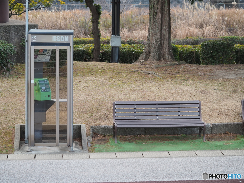 公園の公衆電話