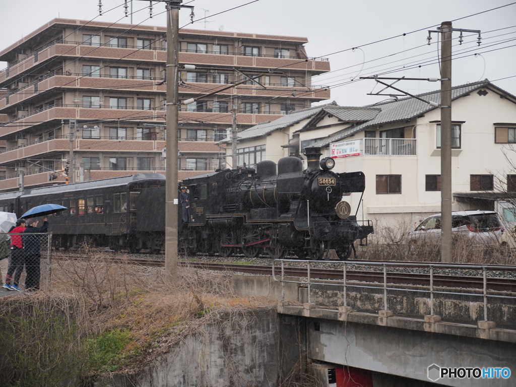 「SL人吉」最後の営業運転