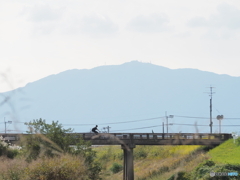 山が見える風景