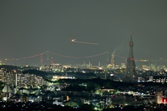 PLの塔近辺夜景