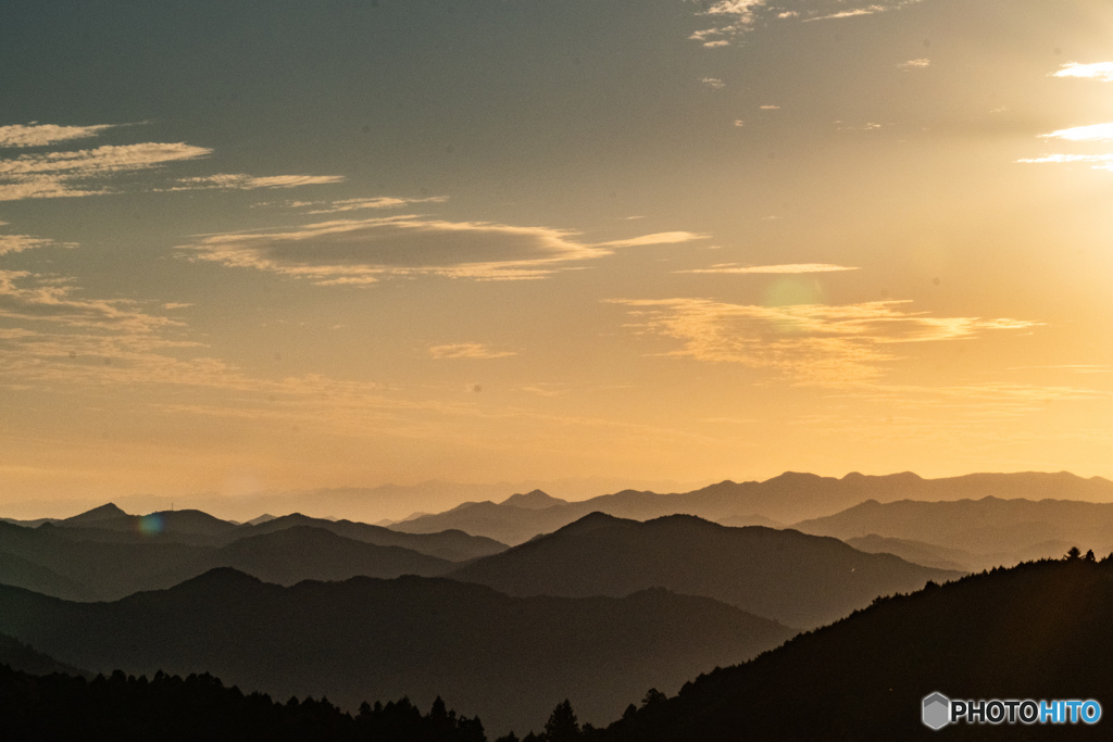 伊勢の夕方