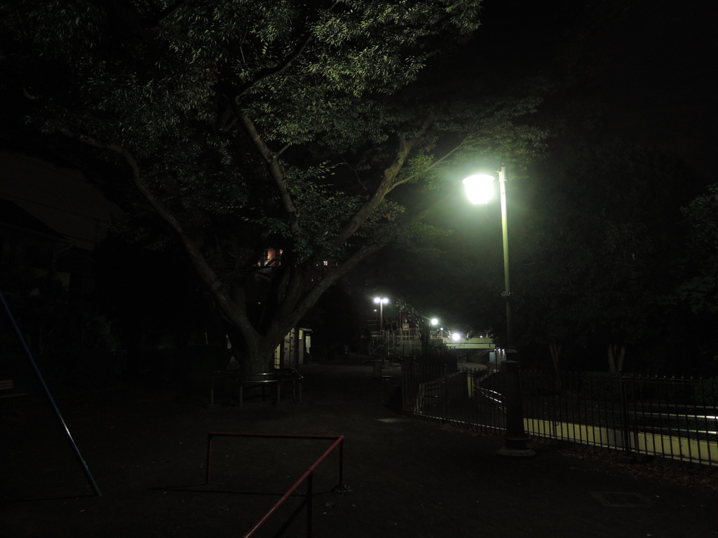 公園の街灯