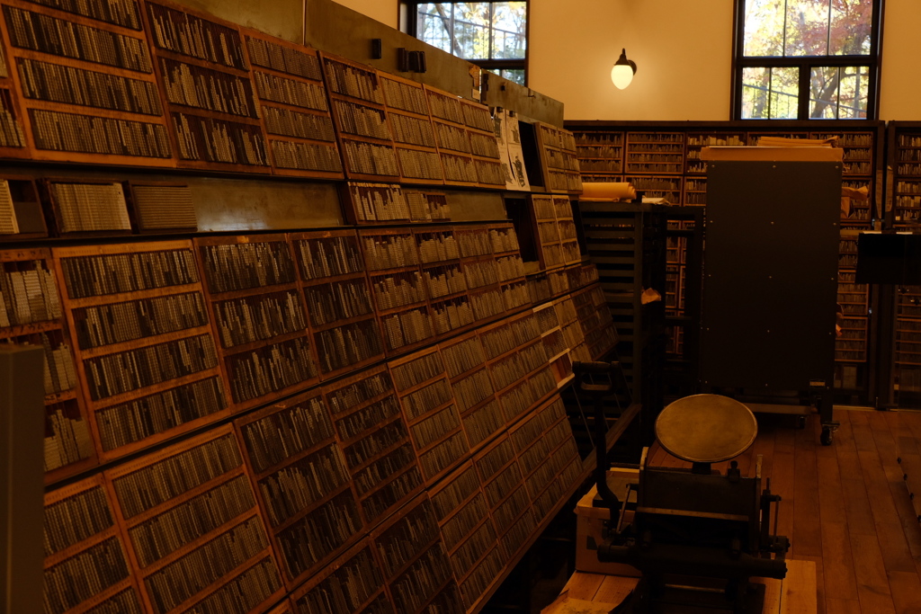 小さな小さな活字がぎっしり