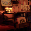 本に囲まれてまったりと、読書の秋