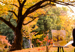 絵になっていく樹