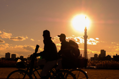 家路にとけこむSkyTree