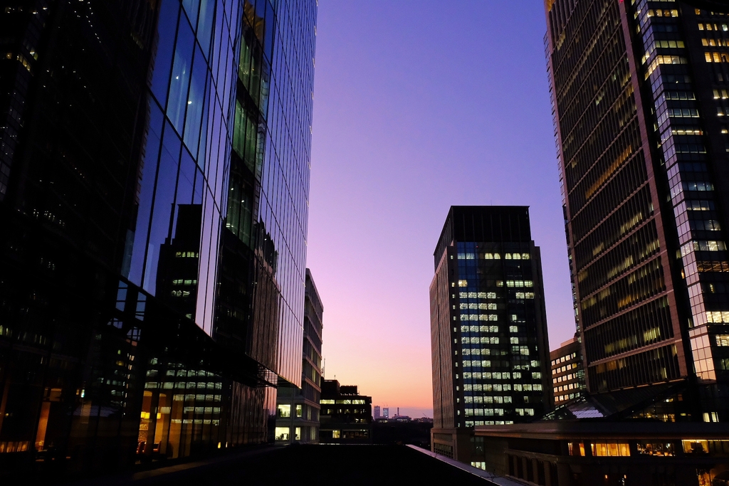 心開放される夕景の彩